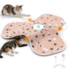Brinquedo Interativo para Gatos FUGODIWI com Cauda de Penas e Sons de Rato