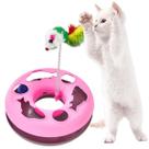 Brinquedo Interativo Para Gatos Pets Colorido Bolinha Guizo