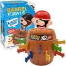 Brinquedo Jogo Barril Do Pirata Pula Infantil E Divertido
