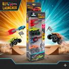Brinquedo Kit 2 Carro Combate Key Launcher 2 Chaves