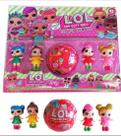 Brinquedo Kit 4 Bonecas + Bola Lol Surprise Com Acessórios