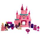 Brinquedo Kit Castelo Princesas Acessórios 9 Peças - Vencedor