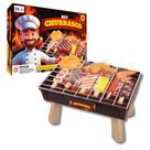 Brinquedo Kit Churrasco com Acessórios +3 Anos Pais e Filhos - 793303 Brinquedo Kit Churrasco com Acessórios +3 Anos Pais e Filhos - 793303