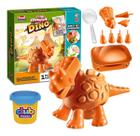 Brinquedo Kit Club Massa Monta Dino 9 Acessórios Sortido Brinquedo Kit Club Massa Monta Dino 9 Acessórios Sortido