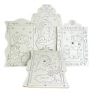 Brinquedo Kit de Pintura Infantil Cavalete Avental Tema:Unicórnio