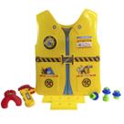 Brinquedo kit engenheiro de plastico c/11 peças
