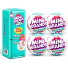 Brinquedo Kit Geladeira Mini Brands com 4 Mini Fill The Fridge Culinária em Miniatura Branco Candide