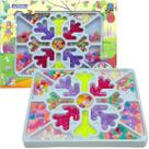 Brinquedo Kit Miçangas Encantadas Joalheria Pulseiras 572pçs