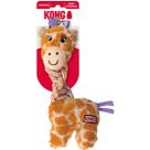 Brinquedo Kong Knots Twists Assorted Pelucia Girafa de Corda e Apito Para Cães Pequeno e Medio
