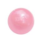 Brinquedo kong puppy ball with hole rosa medio