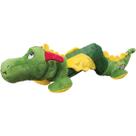 Brinquedo Kong Shakers Dragon Pelúcia Dragão Com Apito e Chocalho Para Caes LG / XL