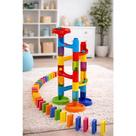 Brinquedo Labirinto de Pista No.1212 Tornado Multicolorido com 40 Peças First Bikes