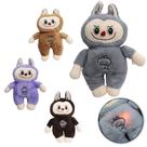 Brinquedo Labubu De Pelúcia Com Som E Luz A Pilha Caixa Surpresa 30x22x11cm Top Kids