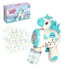 Brinquedo Lança Bolha De Sabão Unicornio Pistola Automática Brinquedo Lança Bolha De Sabão Unicornio Pistola Automática
