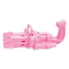 Brinquedo Lança Bolha Sabão Automatica Rosa Cód. 3521 Brinquedo Lança Bolha Sabão Automatica Rosa Cód. 3521