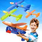 Brinquedo lançador de avião Fuwidvia LED Foam Glider, 33 cm, pacote com 3