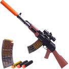 Brinquedo Lançador de Dardos AK-47 - Castela