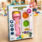 Brinquedo Lanterna Projeção Infantil Imagens Divertidas Crianças Bebês Brinquedo Lanterna Projeção Infantil Imagens Divertidas Crianças Bebês