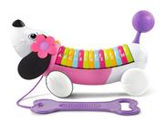 Brinquedo LeapFrog Alphapup roxo/rosa para crianças de 1 a 3 anos