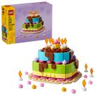 Brinquedo LEGO 40815 Conjunto de Construção Bolo de Aniversário
