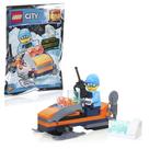 Brinquedo LEGO City Winter Holiday Arctic Explorer com moto de neve