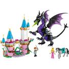 Brinquedo Lego Disney Malévola 43240 com 583 Peças Dragão Articulável