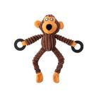 Brinquedo Macaco Pelúcia Com Argolas Mordedor Fluffie