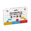 Brinquedo Madeira Aprendendo Operações Caixa - 88 PÇS - BRW