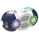Brinquedo Magic Cube, espaço de 8 lados para aliviar o estresse, azul