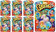 Brinquedo Magic Grow JA-RU Friends (pacote com 6, 3 brinquedos cada) para crianças