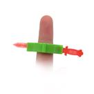 Brinquedo Magic Trick Sword Through Finger para crianças - PVC