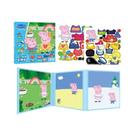 Brinquedo Magnético DIY Para Crianças, Livro Silencioso Peppa Pig, Quebra-Cabeça De Montagem, Brinquedo Magnético DIY Para Crianças, Livro Silencioso Peppa Pig, Quebra-Cabeça De Montagem,
