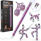 Brinquedo magnético multifuncional Fidget Pen Dusor com luz LED Brinquedo magnético multifuncional Fidget Pen Dusor com luz LED