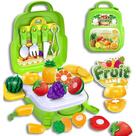 Brinquedo Maleta Frutas 3 em1 / Mochila 24 Peças Verde Brinquedo Maleta Frutas 3 em1 / Mochila 24 Peças Verde