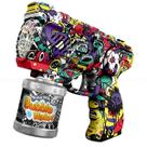 Brinquedo Maquina Bolha Sabão Automática Luzes Grafitada Linda