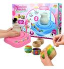 Brinquedo Máquina De Modelar Vaso Cerâmica Arte Criatividade