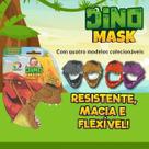 Brinquedo Máscara Dino Mask Blister Caixa Com 24 Unidades