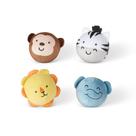 Brinquedo Melissa e Doug Rollables Safari Friends 4 peças