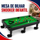 Brinquedo Mesa De Bilhar Mini Jogo De Sinuca Com 2 Tacos