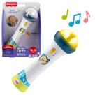 Brinquedo Microfone Educativo Brincar E Aprender Grava E Reproduz Sons Contagem E Luzes Fisher-Price Mattel JFW55