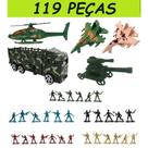 Brinquedo militar soldado miniatura soldadinho veiculos camuflado guerra