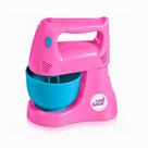 Brinquedo Mini Batedeira Rosa Faz de Conta Cook House Play Toys
