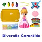 Brinquedo Mini Kitchen Faz de conta Cozinheira e Princesa Tema:Princesa