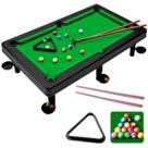 Brinquedo Mini Sinuca Mesinha Infantil Jogo Bilhar Snooker Mesa Verde Tacos Bolinhas Aniversário Dia das Crianças Férias
