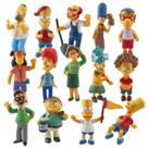 Brinquedo, modelo colecionável, estátua, Simpsons, 14 unidades Brinquedo, modelo colecionável, estátua, Simpsons, 14 unidades