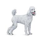 Brinquedo modelo de cachorro Figurine Safari Ltd. Poodle de 3,5 cm para crianças a partir de 3 anos