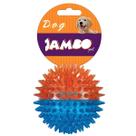 Brinquedo Mordedor Bola Para Cachorros Cães Tpr Espinho Dual Color Média Jambo Pet