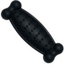Brinquedo Mordedor Osso Pequeno Maciço Preto Cravo Cães Pet
