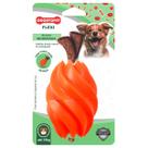 Brinquedo Mordedor para Cachorro Porta Petiscos Flexi Bola Americana Odontopet - 15Kg