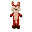 Brinquedo Mordedor Para Cães Cachorro Pelúcia Raposa